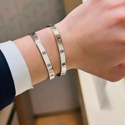 [ELAN LUXE]2026 RAINBOW LOVE BRACELET 6.1MM  10 DIAMONDS