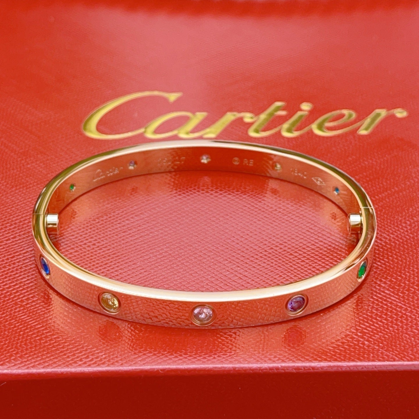 [ELAN LUXE]2026 RAINBOW LOVE BRACELET 6.1MM  10 DIAMONDS