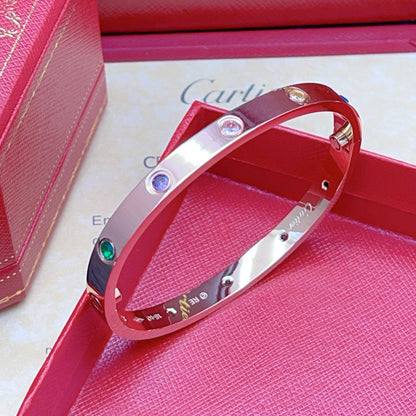 [ELAN LUXE]2026 RAINBOW LOVE BRACELET 6.1MM  10 DIAMONDS