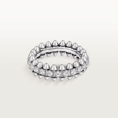 [ELAN LUXE]CLASH 6.4MM SMALL FULL DIAMOND RING