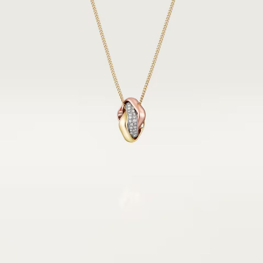 [ELAN LUXE]TRINITY CUSHION NECKLACE COLLECTION
