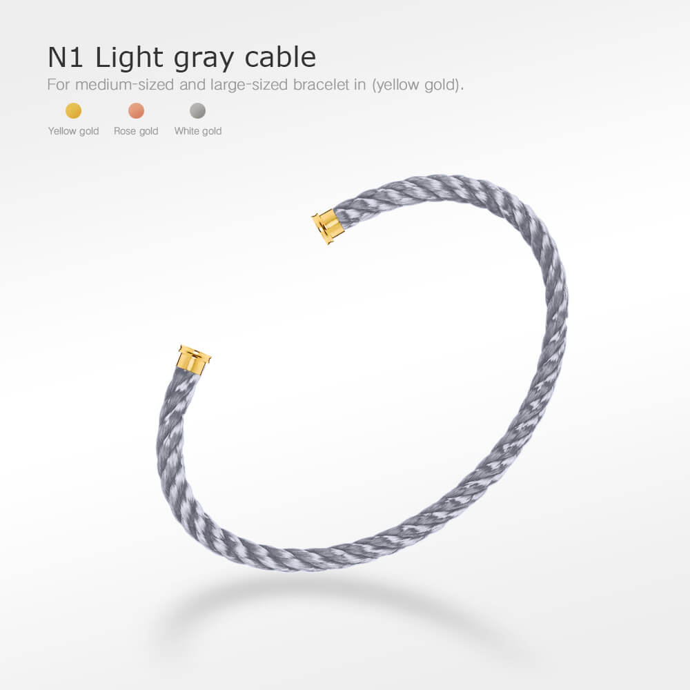[ELAN LUXE]FORCE SERIES BRACELET CABLES 50 CHOICES (DIY SELECTION)