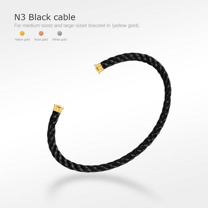 [ELAN LUXE]FORCE SERIES BRACELET CABLES 50 CHOICES (DIY SELECTION)