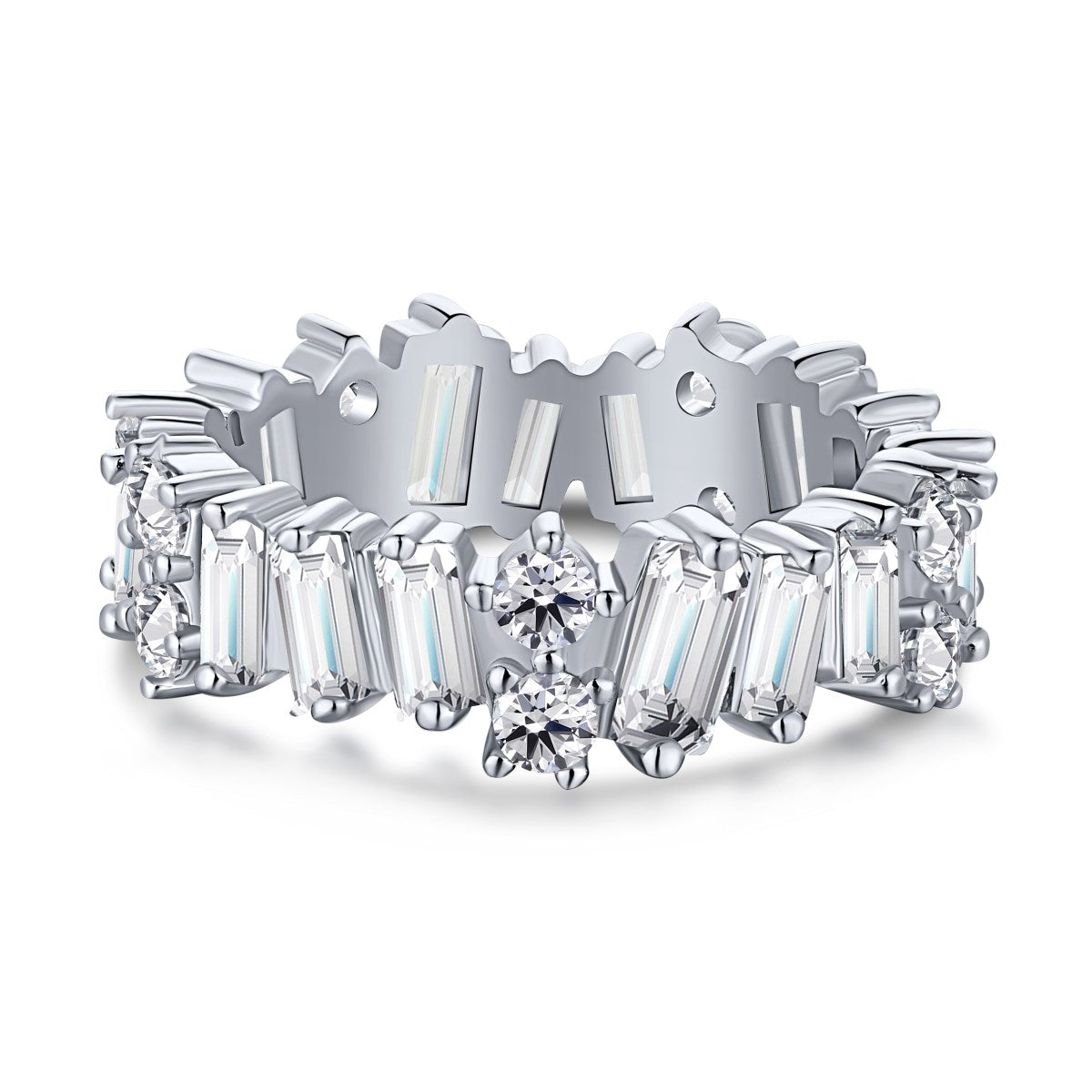 [ELAN LUXE]Delicate Multi Shape Tennis Ring