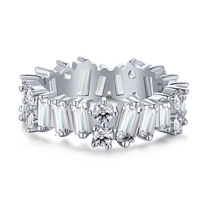 [ELAN LUXE]Delicate Multi Shape Tennis Ring