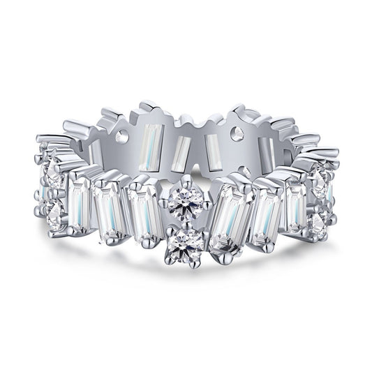 [ELAN LUXE]Delicate Multi Shape Tennis Ring