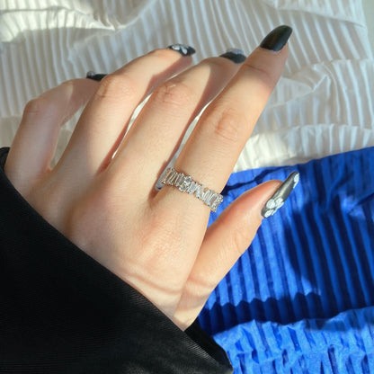 [ELAN LUXE]Delicate Multi Shape Tennis Ring