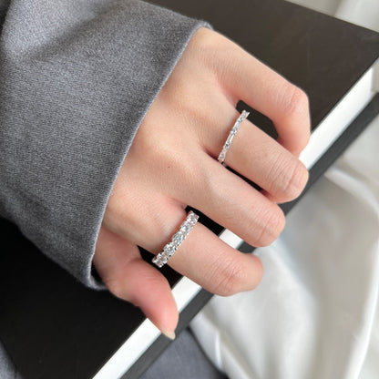 [ELAN LUXE]Eternity Round Cut Tennis Ring
