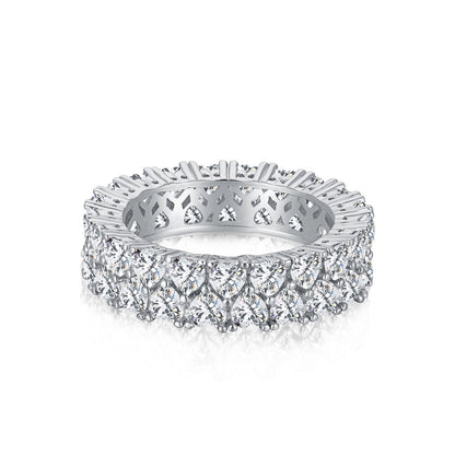 [ELAN LUXE]Sparkling Full Heart Ring