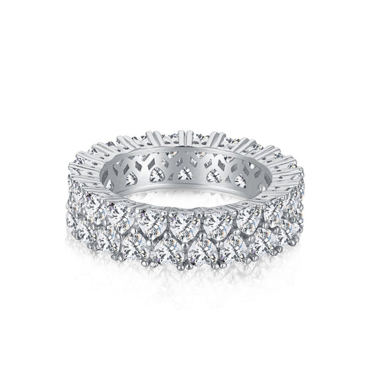 [ELAN LUXE]Sparkling Full Heart Ring
