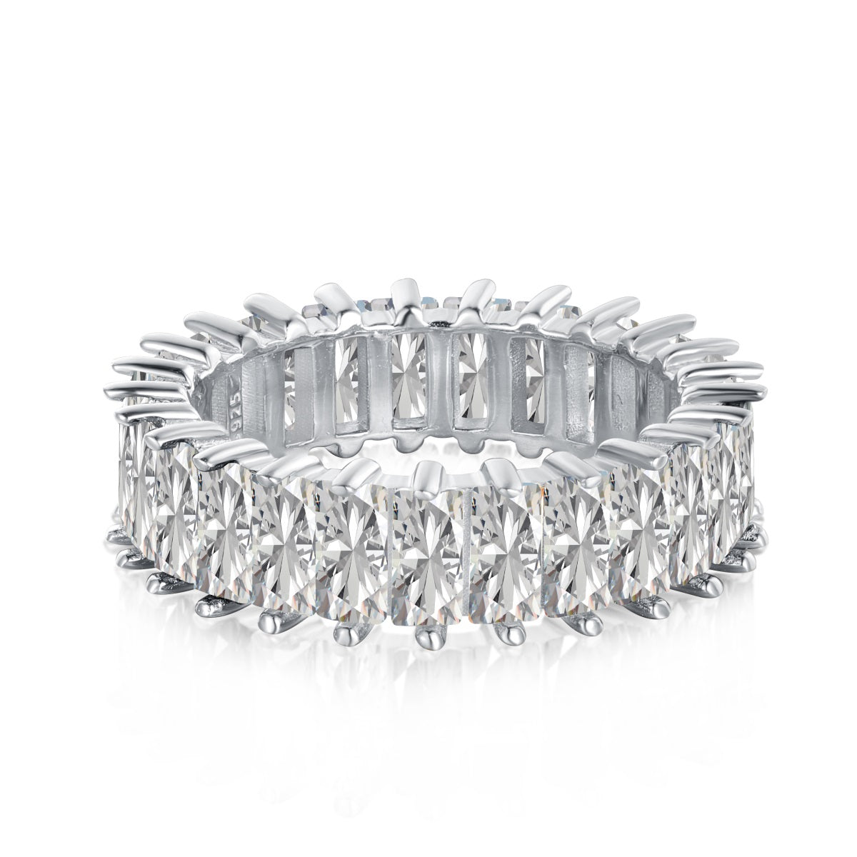 [ELAN LUXE]Unique Colorful Radiant Cut RIng