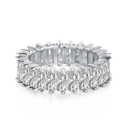 [ELAN LUXE]Unique Colorful Radiant Cut RIng