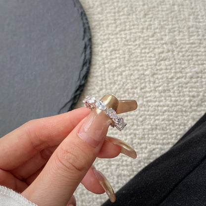 [ELAN LUXE]Exquisite Pear Cut Tennis Ring