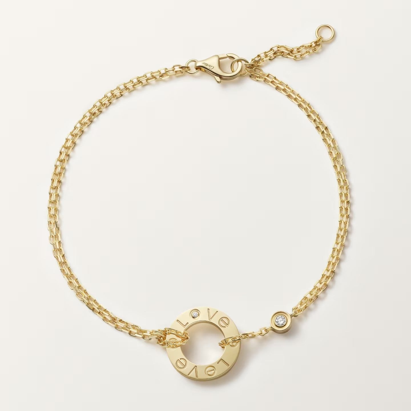 [ELAN LUXE]LOVE BRACELET 2 DIAMOND