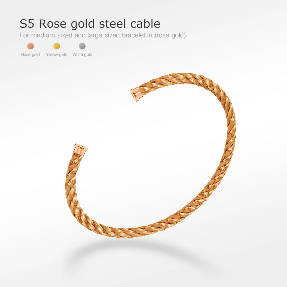 [ELAN LUXE]FORCE SERIES BRACELET CABLES 50 CHOICES (DIY SELECTION)