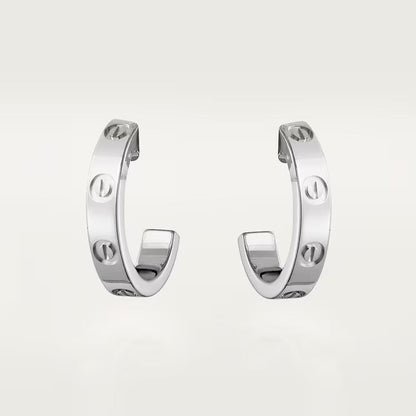 [ELAN LUXE]LOVE EARRINGS 2.65 MM NO DIAMOND SMALL