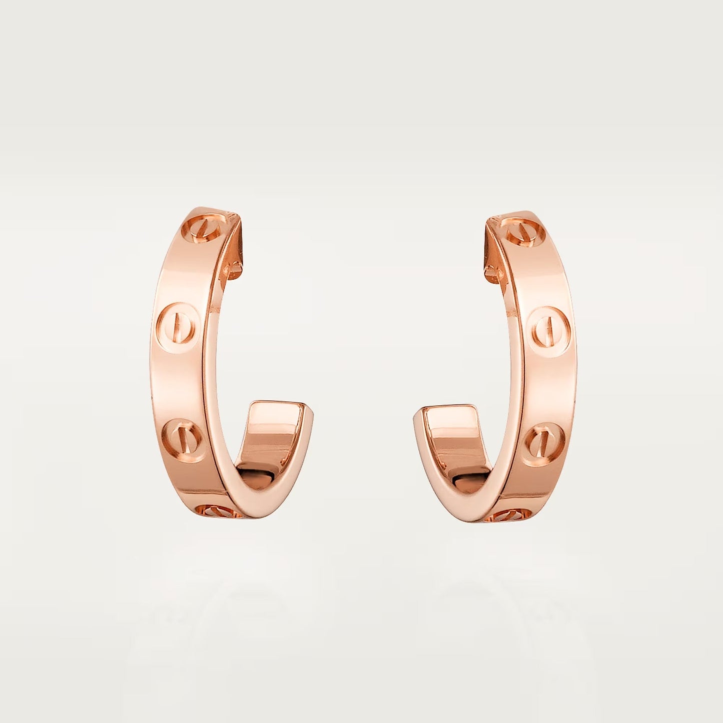 [ELAN LUXE]LOVE EARRINGS 2.65 MM NO DIAMOND SMALL
