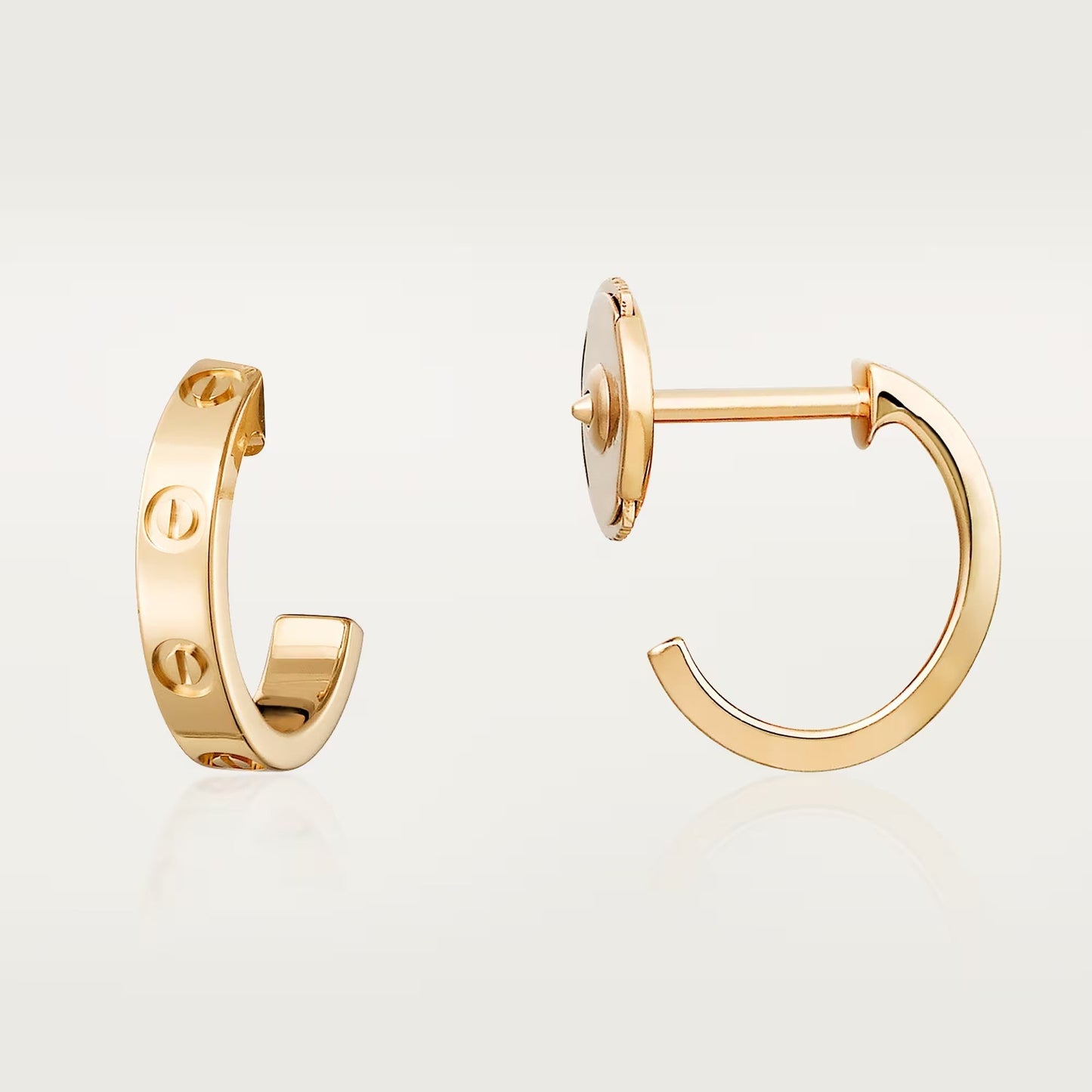 [ELAN LUXE]LOVE EARRINGS 2.65 MM NO DIAMOND SMALL