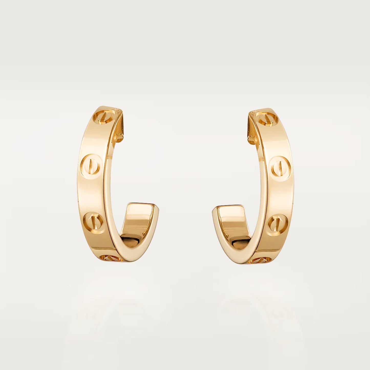 [ELAN LUXE]LOVE EARRINGS 2.65 MM NO DIAMOND SMALL