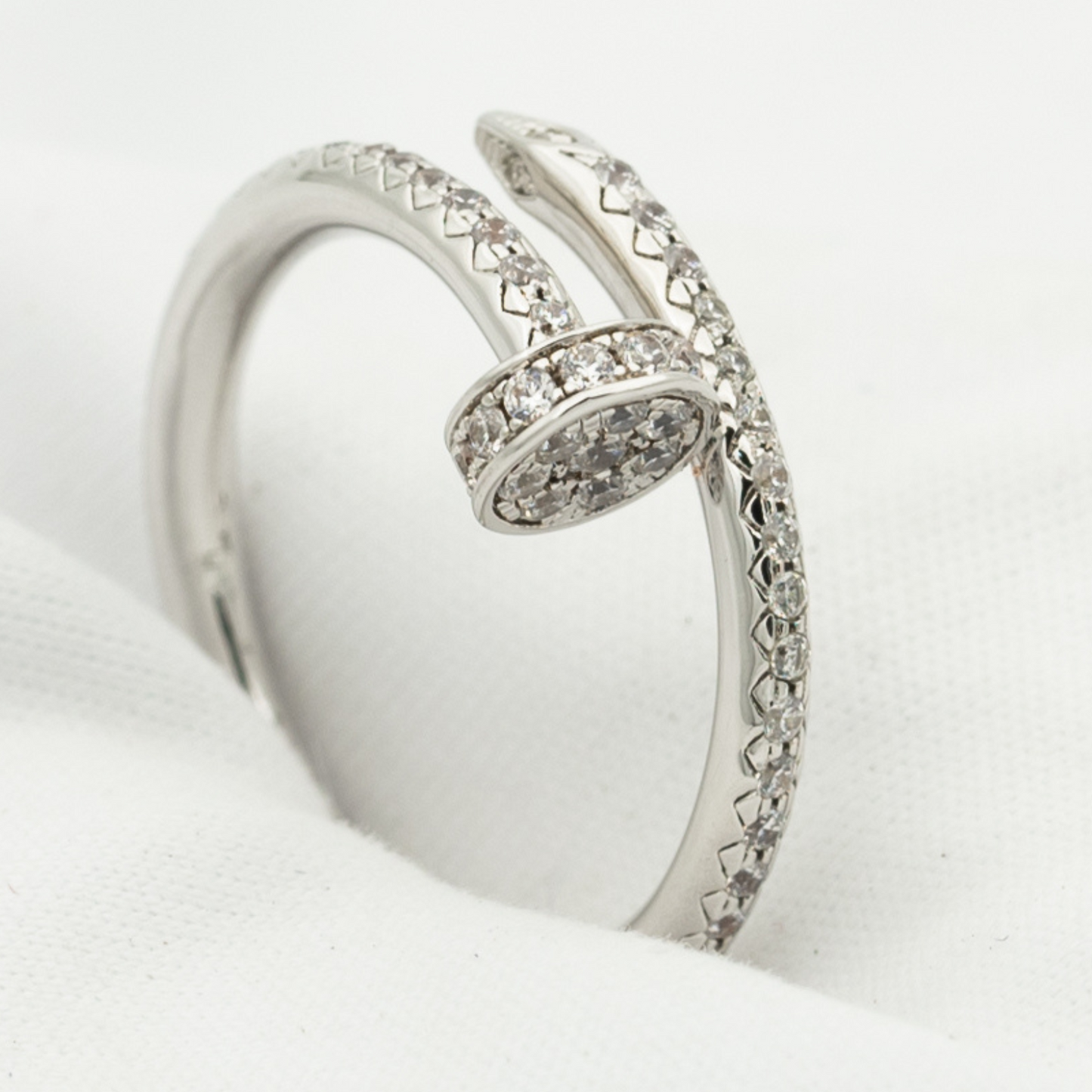 [ELAN LUXE]JUSTE RING 1.8MM SILVER DIAMONDS