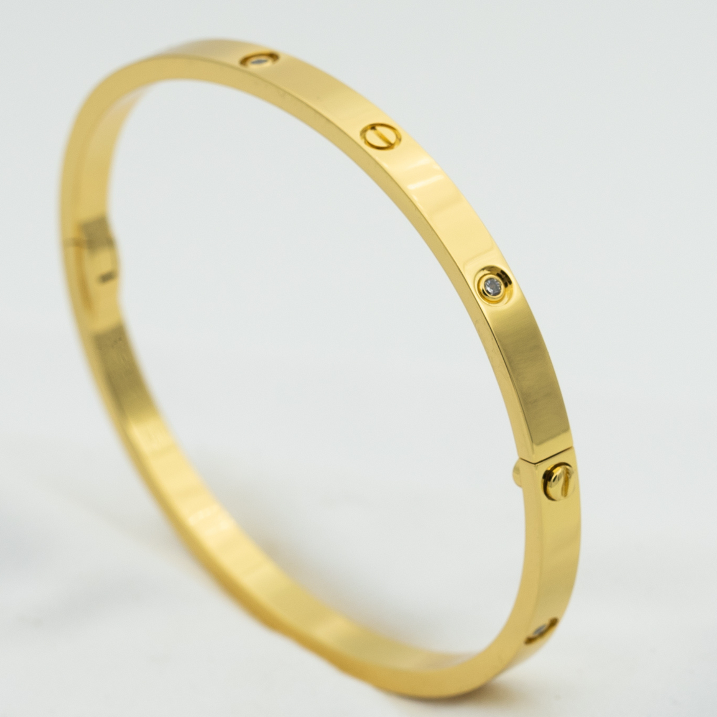 [ELAN LUXE]LOVE BRACELET 3.65MM 6 DIAMONDS