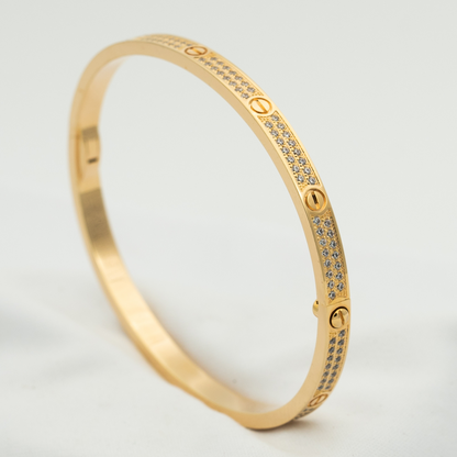 [ELAN LUXE]LOVE BRACELET 3.65MM DIAMOND-PAVED