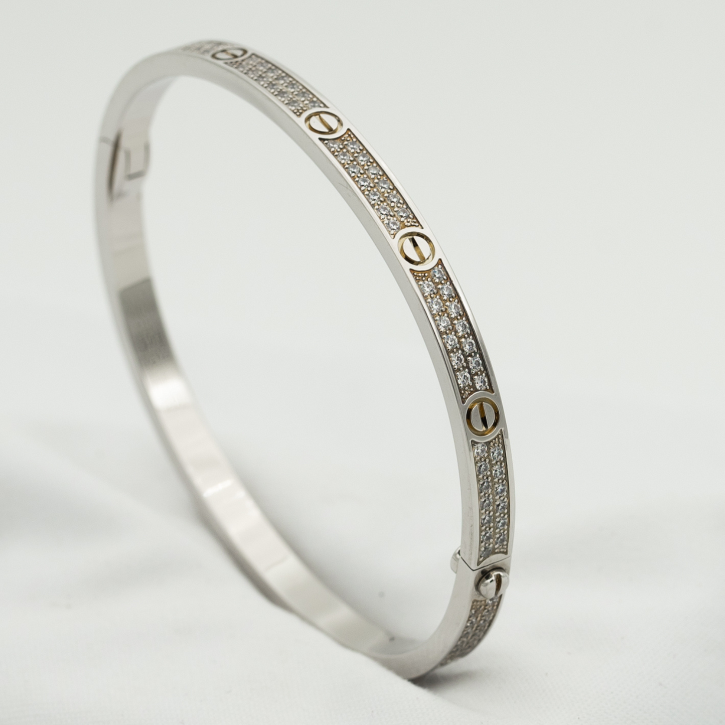 [ELAN LUXE]LOVE BRACELET 3.65MM DIAMOND-PAVED