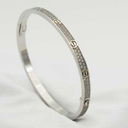 [ELAN LUXE]LOVE BRACELET 3.65MM DIAMOND-PAVED