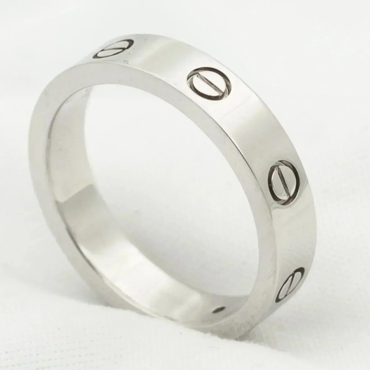 [ELAN LUXE]LOVE RING 4MM 1 DIAMOND SILVER