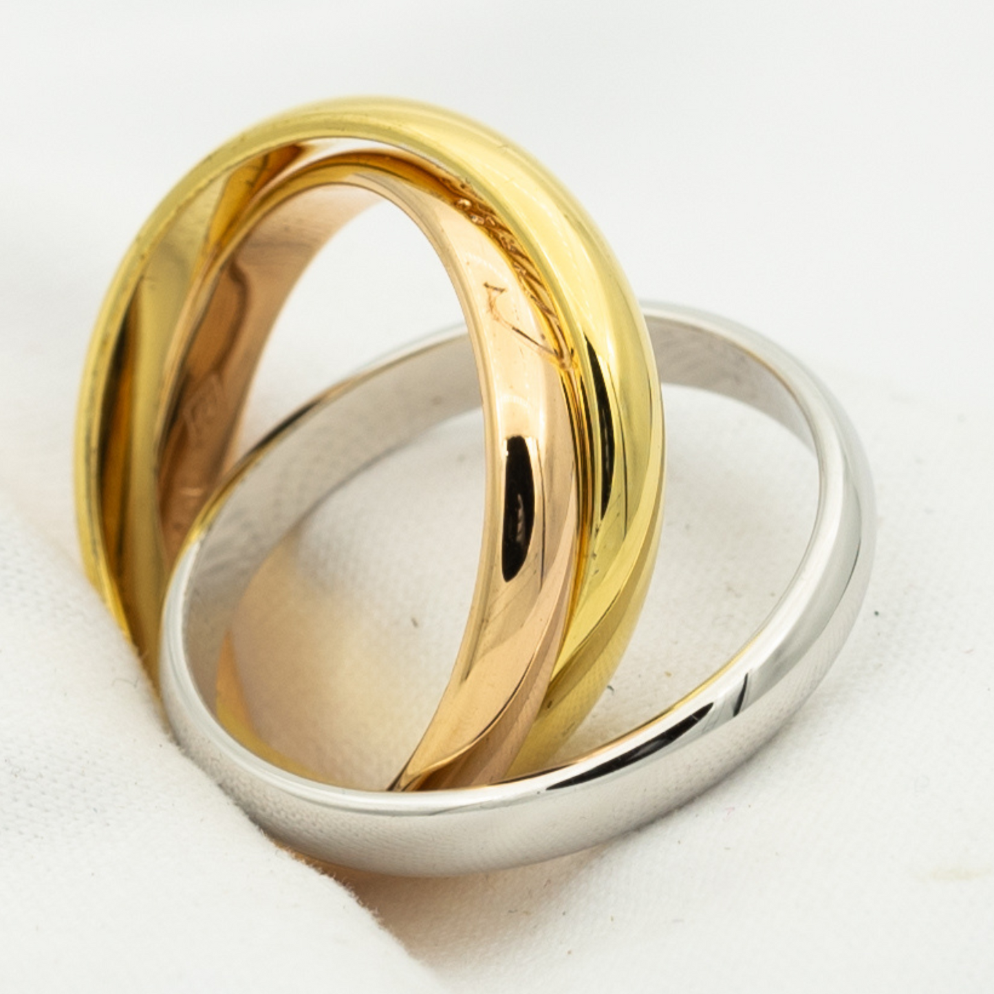 [ELAN LUXE]TRINITY RING GOLD PINK GOLD SILVER