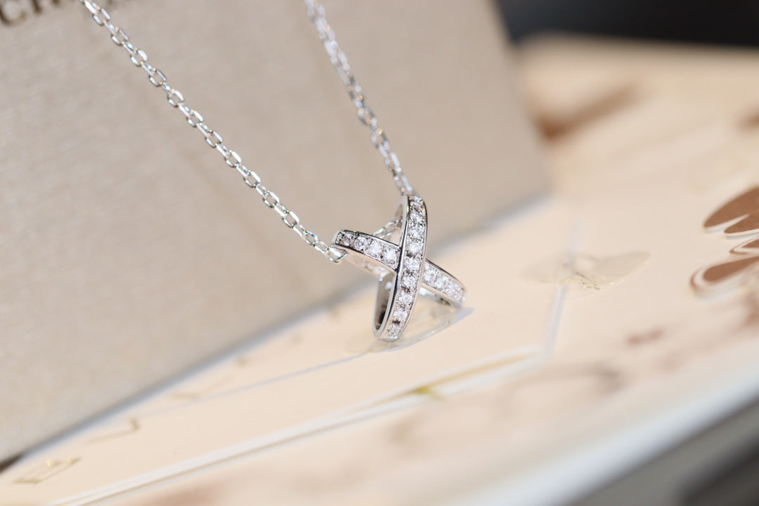 [ELAN LUXE]JEUX DE DIAMOND NECKLACE