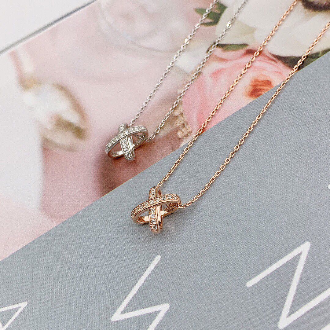 [ELAN LUXE]JEUX DE DIAMOND NECKLACE