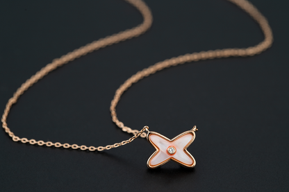 [ELAN LUXE]JEUX DE NECKLACE 1 DIAMOND