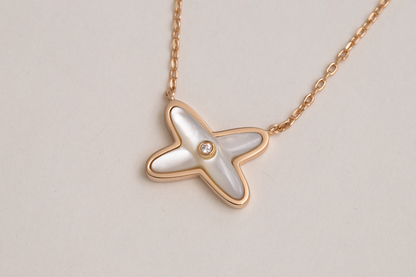 [ELAN LUXE]JEUX DE NECKLACE 1 DIAMOND