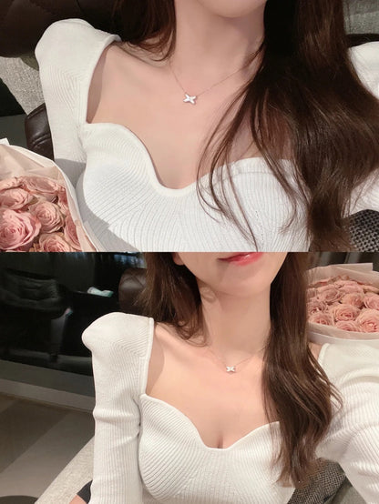 [ELAN LUXE]JEUX DE NECKLACE 1 DIAMOND