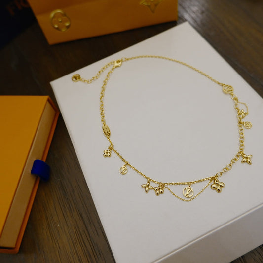 [ELAN LUXE]ELAN LUXEING SUPPLE NECKLACE BRASS