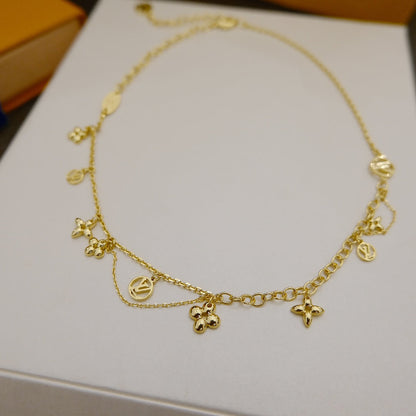 [ELAN LUXE]ELAN LUXEING SUPPLE NECKLACE BRASS