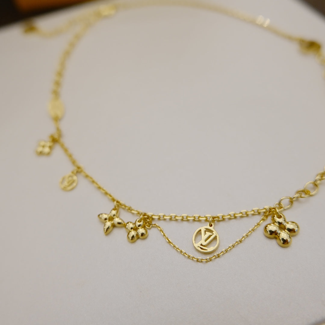 [ELAN LUXE]ELAN LUXEING SUPPLE NECKLACE BRASS