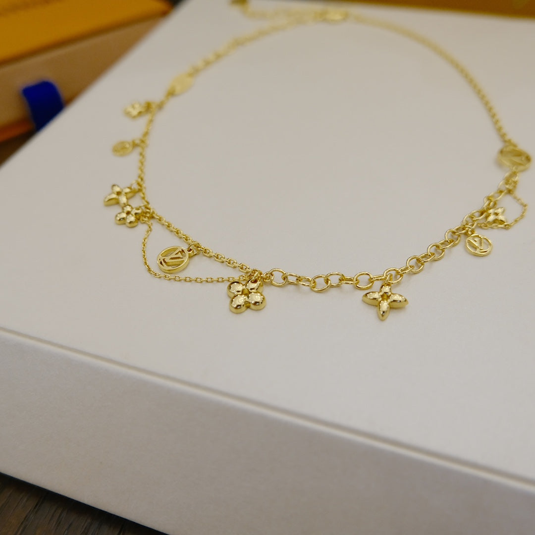[ELAN LUXE]ELAN LUXEING SUPPLE NECKLACE BRASS