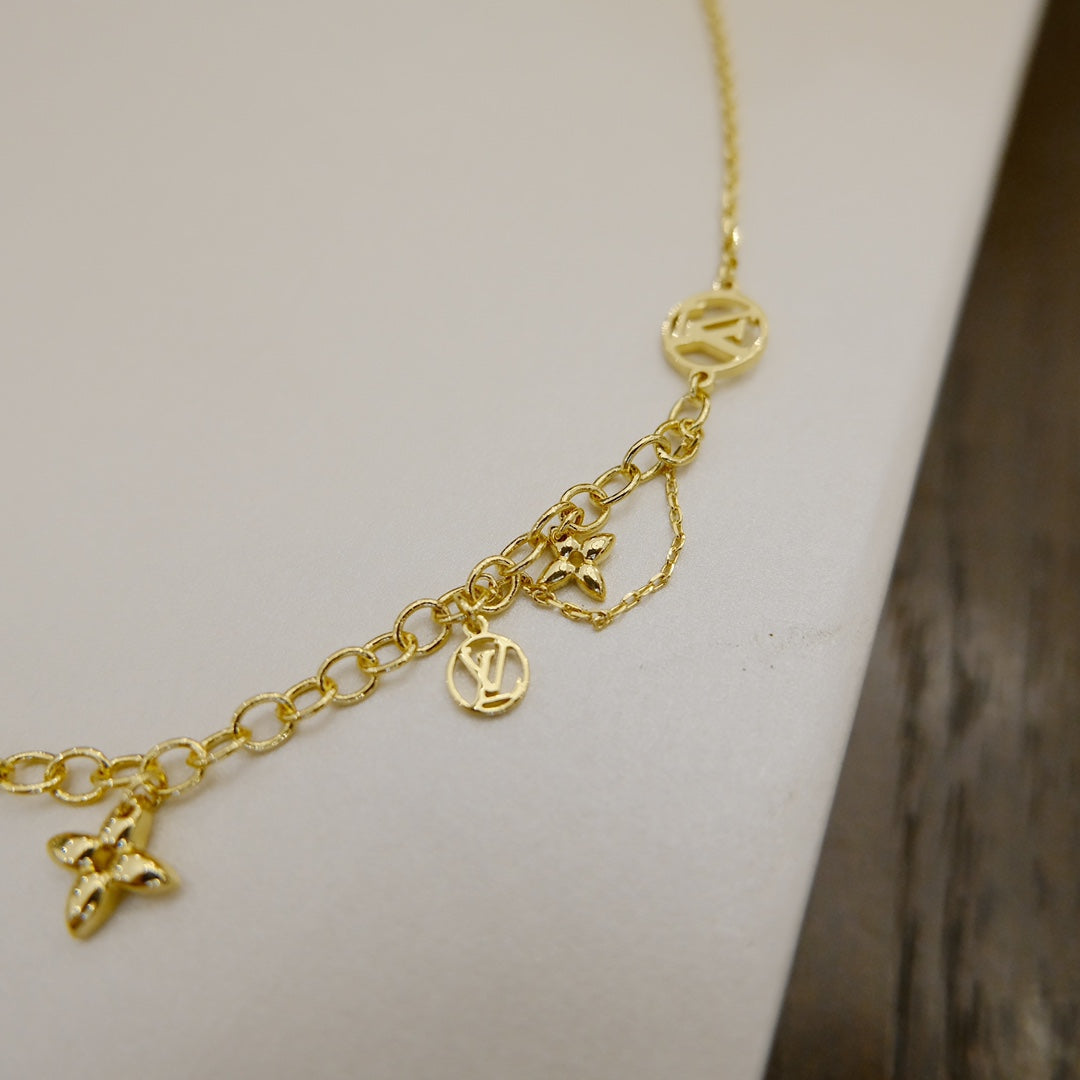 [ELAN LUXE]ELAN LUXEING SUPPLE NECKLACE BRASS