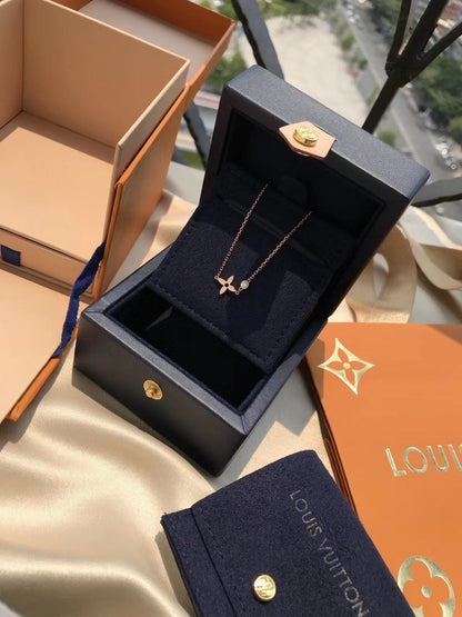 [ELAN LUXE]BLOSSOM PENDANT PINK GOLD AND DIAMOND