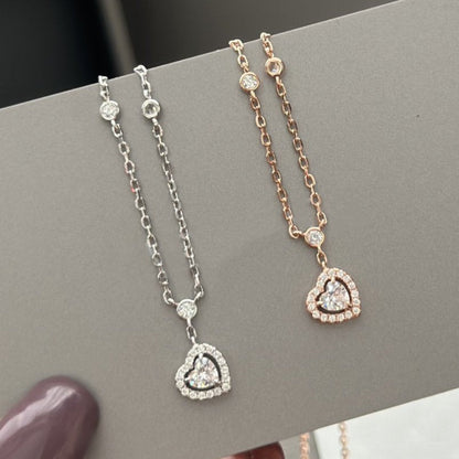 [ELAN LUXE]JOY HEART DIAMOND NECKLACE