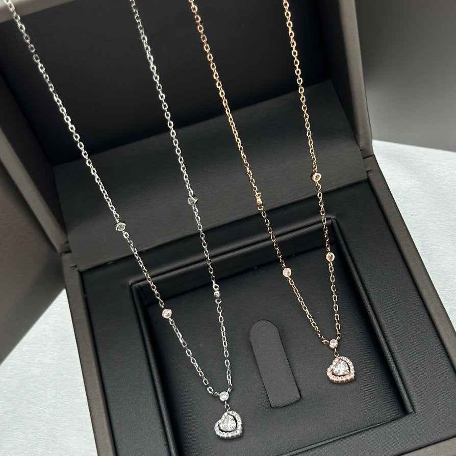 [ELAN LUXE]JOY HEART DIAMOND NECKLACE