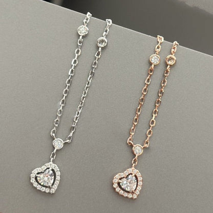 [ELAN LUXE]JOY HEART DIAMOND NECKLACE