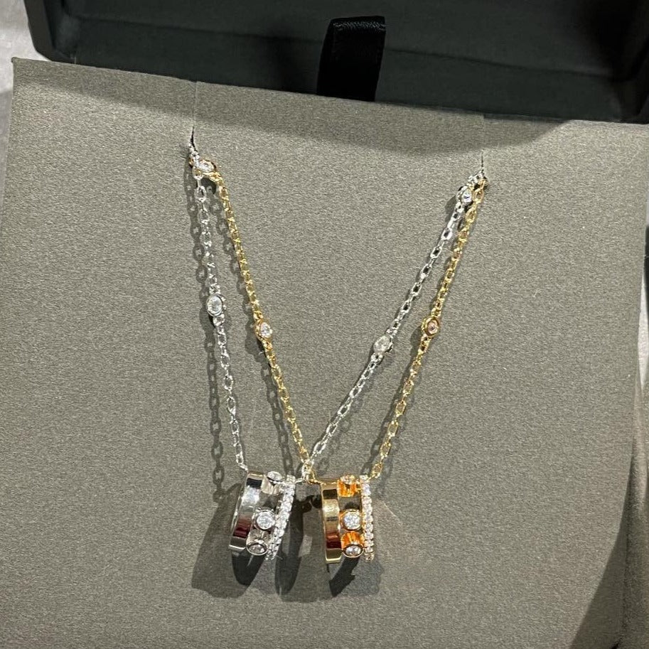 [ELAN LUXE]CHAIN MOVE ROMANE PEDAND NECKLACE