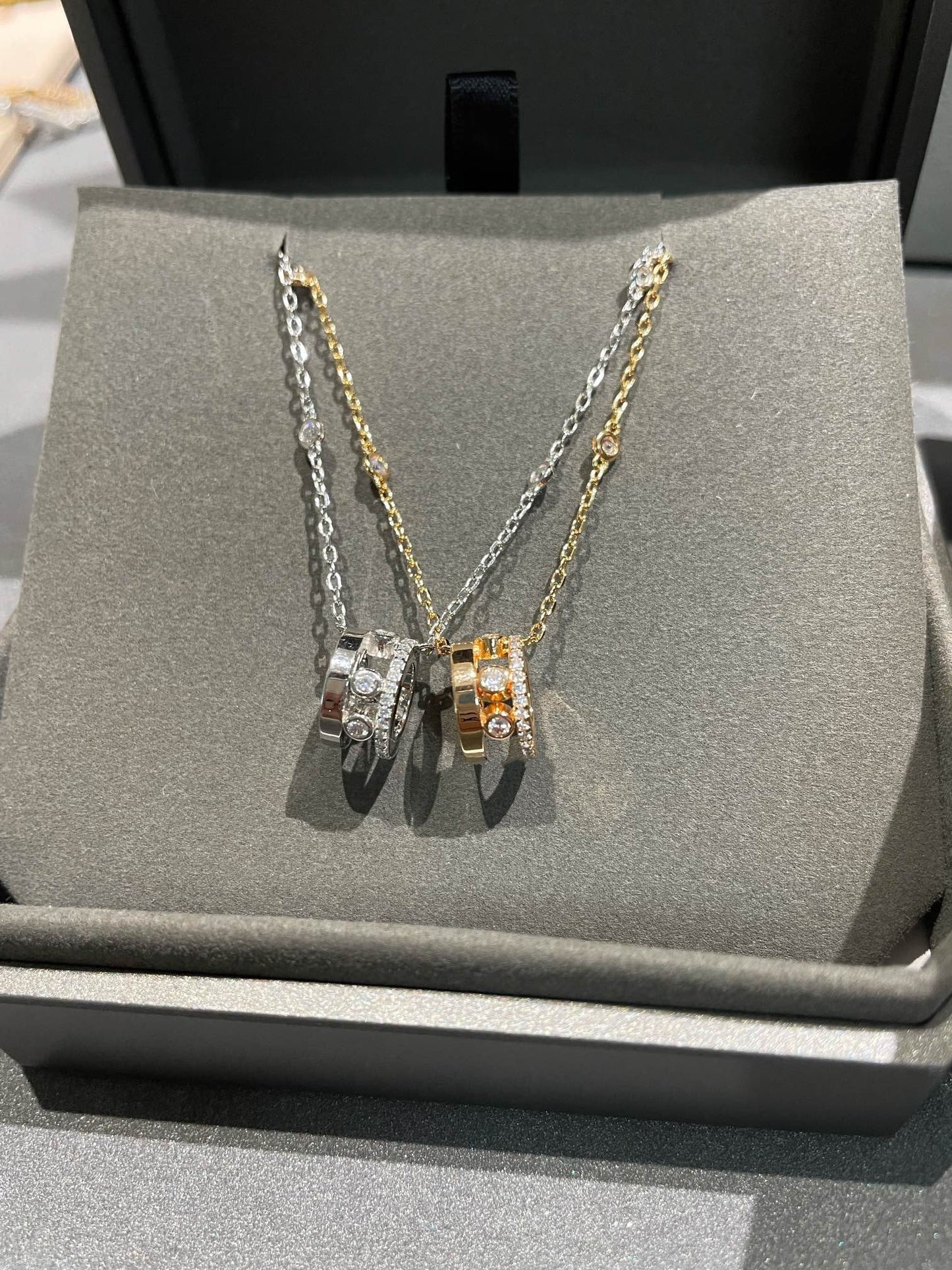 [ELAN LUXE]CHAIN MOVE ROMANE PEDAND NECKLACE