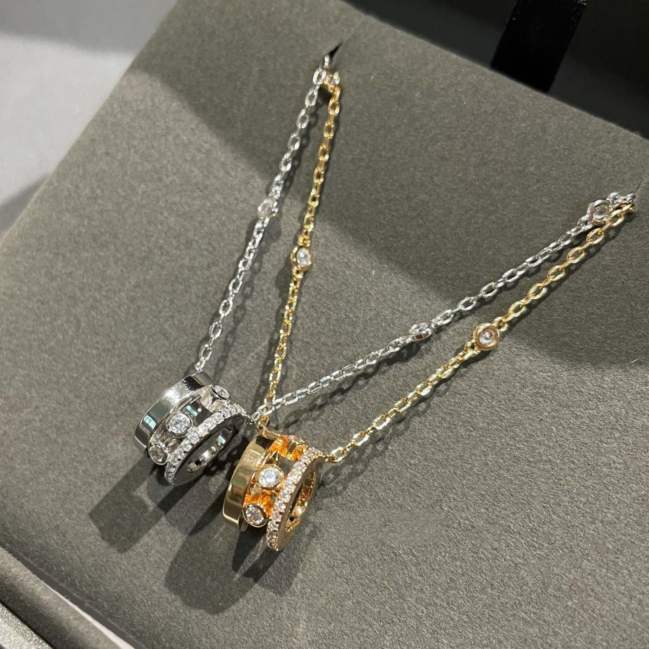 [ELAN LUXE]CHAIN MOVE ROMANE PEDAND NECKLACE