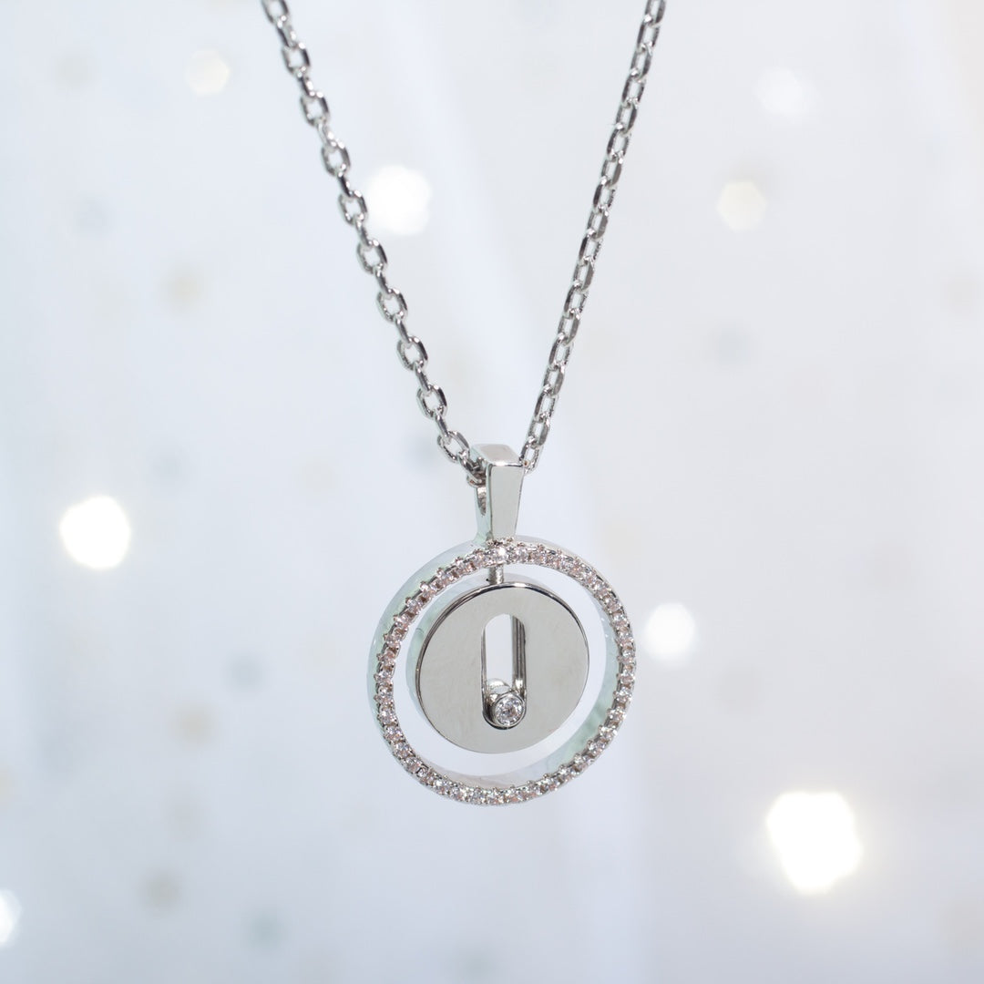 [ELAN LUXE]LUCKY MOVE PM NECKLACE SILVER DIAMOND