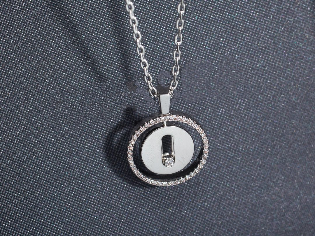 [ELAN LUXE]LUCKY MOVE PM NECKLACE SILVER DIAMOND