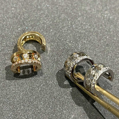 [ELAN LUXE]MOVE ROMANE EARRINGS DIAMOND
